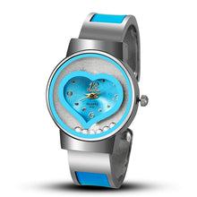 Load image into Gallery viewer, Heart Shaped Quartz Watch for Women