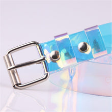 Load image into Gallery viewer, Fashion Women Cute Transparent Belt Casual Buckle Waist Ladies Punk Leather Belts, 90cm, 100cm, 110cm, 120cm