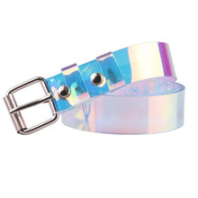 Load image into Gallery viewer, Fashion Women Cute Transparent Belt Casual Buckle Waist Ladies Punk Leather Belts, 90cm, 100cm, 110cm, 120cm