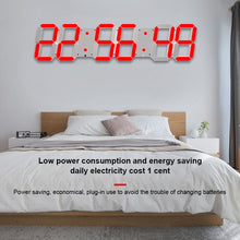 Load image into Gallery viewer, Creative LED Digital Wall Clock Multi-function WIFI Clock, 6 Bit Hollow WIFI, 6 Bit Sealed Box WIFI