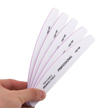 Load image into Gallery viewer, 4 PCS Nail File Sandpaper Nail Sanding Grinding Polishing Manicure Care Tools
