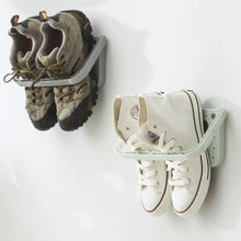 Load image into Gallery viewer, Suction Cup Multi Function Folding Wall Hanging Slippers Storage Rack