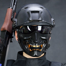 Load image into Gallery viewer, WosporT Halloween Dancing Party Grimace Half Face Tactical Mask