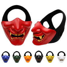 Load image into Gallery viewer, WosporT Halloween Dancing Party Grimace Half Face Tactical Mask