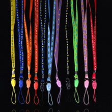 Load image into Gallery viewer, 100 PCS Smiling Face Lanyards for ID Card Working Card Badge, Working Card Badge