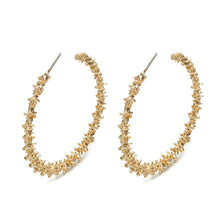Load image into Gallery viewer, Vintage Round Fashion Earrings Female Jewellery, gold, white