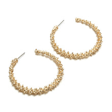 Load image into Gallery viewer, Vintage Round Fashion Earrings Female Jewellery, gold, white