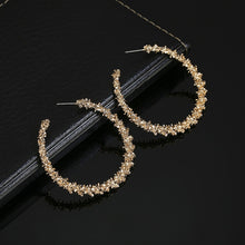 Load image into Gallery viewer, Vintage Round Fashion Earrings Female Jewellery, gold, white