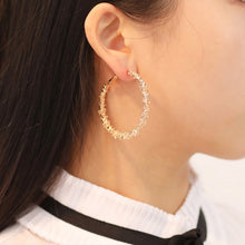Load image into Gallery viewer, Vintage Round Fashion Earrings Female Jewellery, gold, white