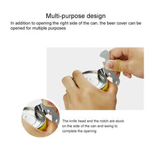 Load image into Gallery viewer, 2 PCS  Stainless Steel Bottle Opener Can Opener Multifunctional Kitchen Tool, Stainless Steel Bottle Opener