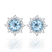 Load image into Gallery viewer, 3 PCS/Set Snow Shape Gemstone Jewelry Set For Women, 6, 7, 8, 9, 10
