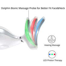 Load image into Gallery viewer, Electric Dolphin Neck Massager Wrinkle Removal Handheld Vibration Neck Face Massage Beauty Instrument Tool