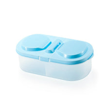 Load image into Gallery viewer, Lunch Box Food Container Plastic Portable Camping Picnic Folding Fruit Container Fridge Microwave Storage Box