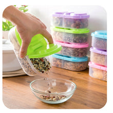 Load image into Gallery viewer, Lunch Box Food Container Plastic Portable Camping Picnic Folding Fruit Container Fridge Microwave Storage Box