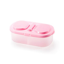 Load image into Gallery viewer, Lunch Box Food Container Plastic Portable Camping Picnic Folding Fruit Container Fridge Microwave Storage Box