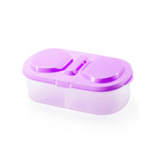 Load image into Gallery viewer, Lunch Box Food Container Plastic Portable Camping Picnic Folding Fruit Container Fridge Microwave Storage Box