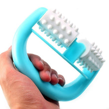 Load image into Gallery viewer, T9142 Plastic Manual Two-wheel Massager Round Handle Massager