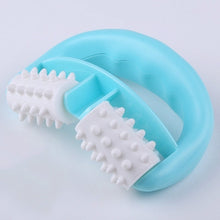 Load image into Gallery viewer, T9142 Plastic Manual Two-wheel Massager Round Handle Massager