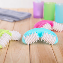 Load image into Gallery viewer, T9142 Plastic Manual Two-wheel Massager Round Handle Massager