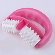 Load image into Gallery viewer, T9142 Plastic Manual Two-wheel Massager Round Handle Massager
