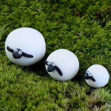 Load image into Gallery viewer, 3 PCS Sheep Shape Sand Table Model Decoration Craft Landscape