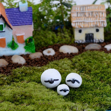 Load image into Gallery viewer, 3 PCS Sheep Shape Sand Table Model Decoration Craft Landscape