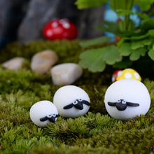 Load image into Gallery viewer, 3 PCS Sheep Shape Sand Table Model Decoration Craft Landscape