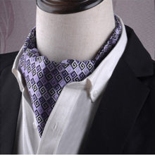 Load image into Gallery viewer, Gentleman's Style Polyester Jacquard Men's Trendy Scarf Fashion Dress Suit Shirt British Style Scarf, L230, L231, L232, L233, L235, L236, L237, L238, L239, L240, L241, L242, L243, L244, L245, L246, L247, L248, L249, L251, L252, L253, L255, L256