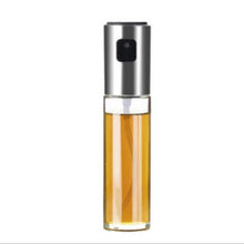 Load image into Gallery viewer, Stainless Steel Glass Olive Pump Spray Bottle Oil Sauce Vinegar Bottle Oil Dispenser