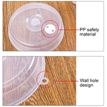 Load image into Gallery viewer, Kitchen Transparent Refrigerator Fresh-keeping Sealed Lid Microwave Oven Heating Lid Stackable Fresh Bowl Lid, Small, Large