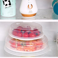 Load image into Gallery viewer, Kitchen Transparent Refrigerator Fresh-keeping Sealed Lid Microwave Oven Heating Lid Stackable Fresh Bowl Lid, Small, Large
