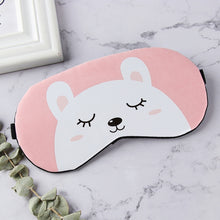 Load image into Gallery viewer, Cartoon Animal Cute Sleep Eye Mask Eyeshade Cover Massage Relax Eye Mask
