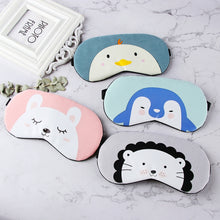 Load image into Gallery viewer, Cartoon Animal Cute Sleep Eye Mask Eyeshade Cover Massage Relax Eye Mask