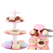 Load image into Gallery viewer, Kids Food Toy Children Cake Desserts Tower Party Tea Set Pretend Role Play Food Toys