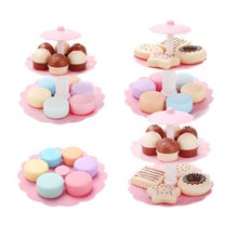 Load image into Gallery viewer, Kids Food Toy Children Cake Desserts Tower Party Tea Set Pretend Role Play Food Toys