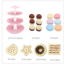 Load image into Gallery viewer, Kids Food Toy Children Cake Desserts Tower Party Tea Set Pretend Role Play Food Toys