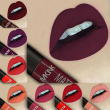 Load image into Gallery viewer, Sexy Waterproof Liquid Lipstick Matte Lip Gloss Velvet Long Lasting Lipstick  Makeup Cosmetic, 1, 11, 12, 13, 14, 16, 17, 18, 19, 2, 21, 22, 23, 24, 3, 4, 6, 7, 9
