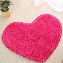 Load image into Gallery viewer, Heart Shape Non-slip Bath Mats Kitchen Carpet Home Decoration, 30*40CM