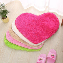 Load image into Gallery viewer, Heart Shape Non-slip Bath Mats Kitchen Carpet Home Decoration, 40*50CM, 50*60CM, 60*70CM, 70*80CM