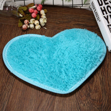 Load image into Gallery viewer, Heart Shape Non-slip Bath Mats Kitchen Carpet Home Decoration, 70*80CM