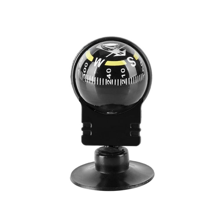 Pocket Ball Compass Instrument Navigation Compass Outdoor Hiking Car Black Compass, Car Compass