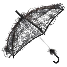Load image into Gallery viewer, Wedding Parties Bridal Lace Cotton Umbrella Dancing Photography Prop Umbrella, Pink, Red, Purple, Green, Black, Rose Red, White, Orange, Blue
