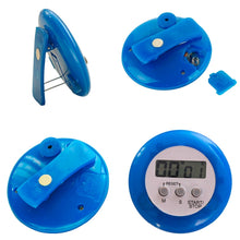 Load image into Gallery viewer, Round Magnetic Digital Countdown Timer Alarm Stand Kitchen Timer Cooking Alarm Clock, Round Digital Countdown Timer, Digital Timer, Round Timer