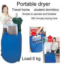 Load image into Gallery viewer, Foldable Free Installation Portable Household Mini Clothes Dryer, Mini Clothes Dryer