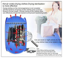 Load image into Gallery viewer, Foldable Free Installation Portable Household Mini Clothes Dryer, Mini Clothes Dryer