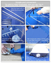Load image into Gallery viewer, Foldable Free Installation Portable Household Mini Clothes Dryer, Mini Clothes Dryer