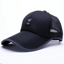 Load image into Gallery viewer, Outdoor Quick-drying Mesh Breathable Baseball Cap for Men, Black, White, Navy, Gray, Beige
