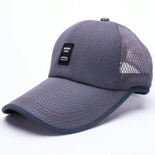 Load image into Gallery viewer, Outdoor Quick-drying Mesh Breathable Baseball Cap for Men, Black, White, Navy, Gray, Beige
