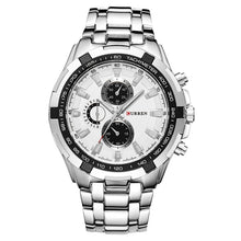 Load image into Gallery viewer, CURREN 8023 Men Stainless Steel Analog Sport Quartz Watch