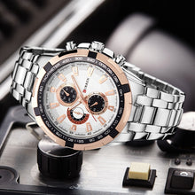 Load image into Gallery viewer, CURREN 8023 Men Stainless Steel Analog Sport Quartz Watch